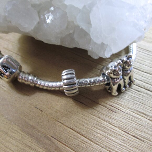 3 Pieces Special: Christmas Tree, Bonded Cats and Spacer Bead European Charms - Picture 9 of 16